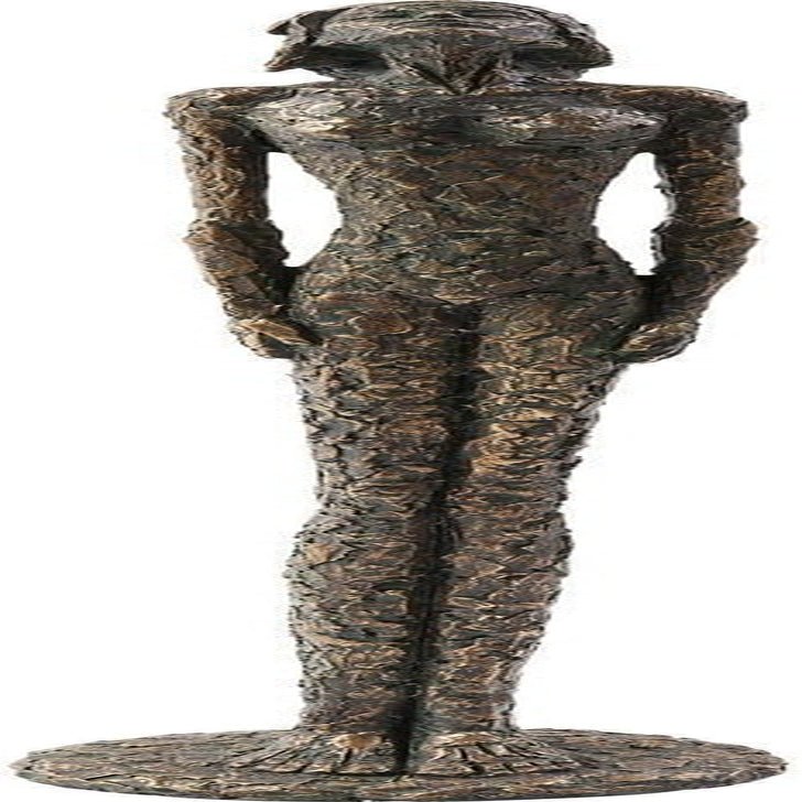 Kare Design Oggetto Decorativo Art Lady Bronzo, Statuina Decorativa, Resina, Aspetto Antico, Statua, Decorazione, Oggetto d'Arte, Accessorio, 78x13,5x13,5 cm Statuette e Sculture Naty Shop Grey Art Lady