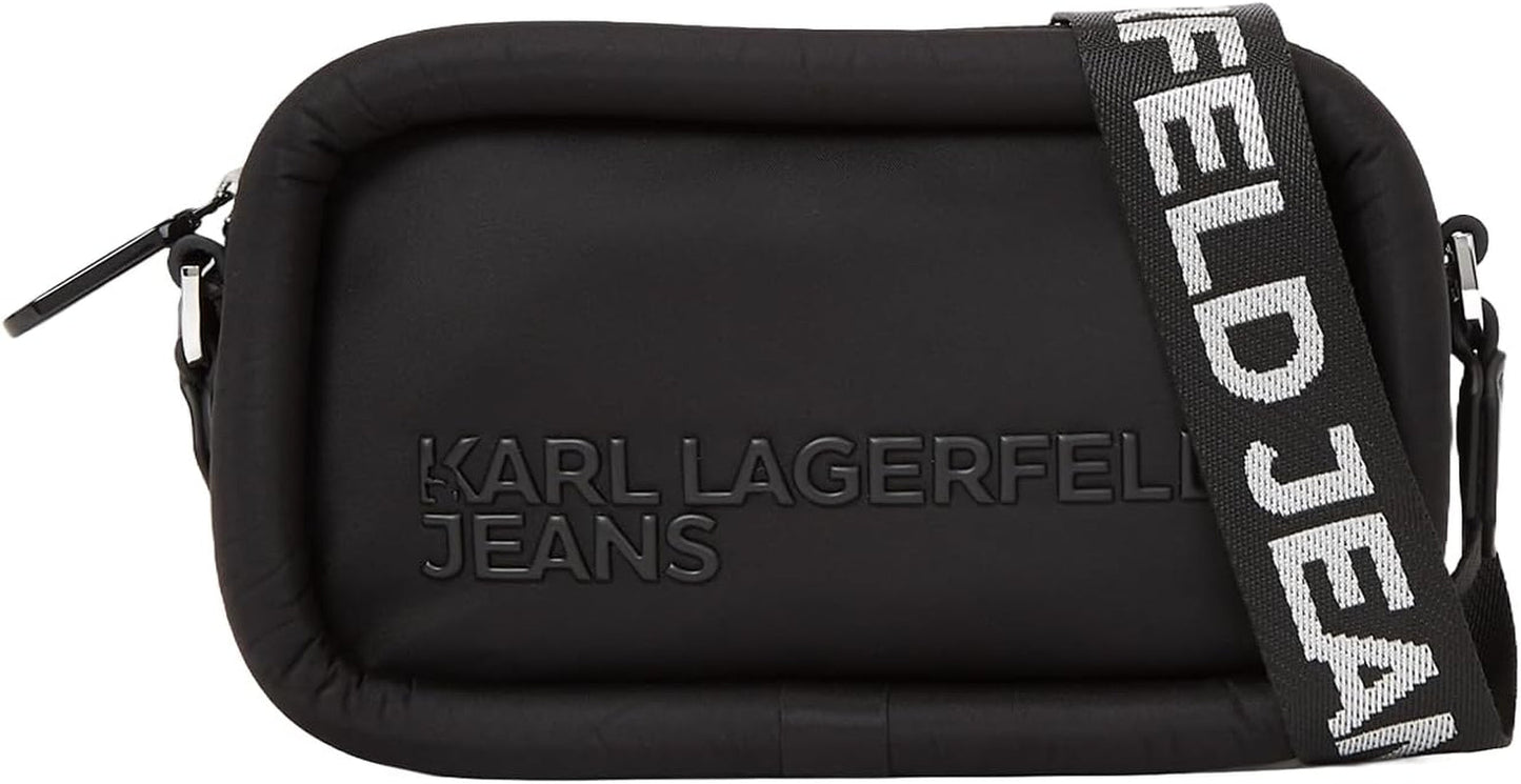 KARL LAGERFELD JEANS Puffy Camera Bag Borse a tracolla Donna Naty Shop Nero