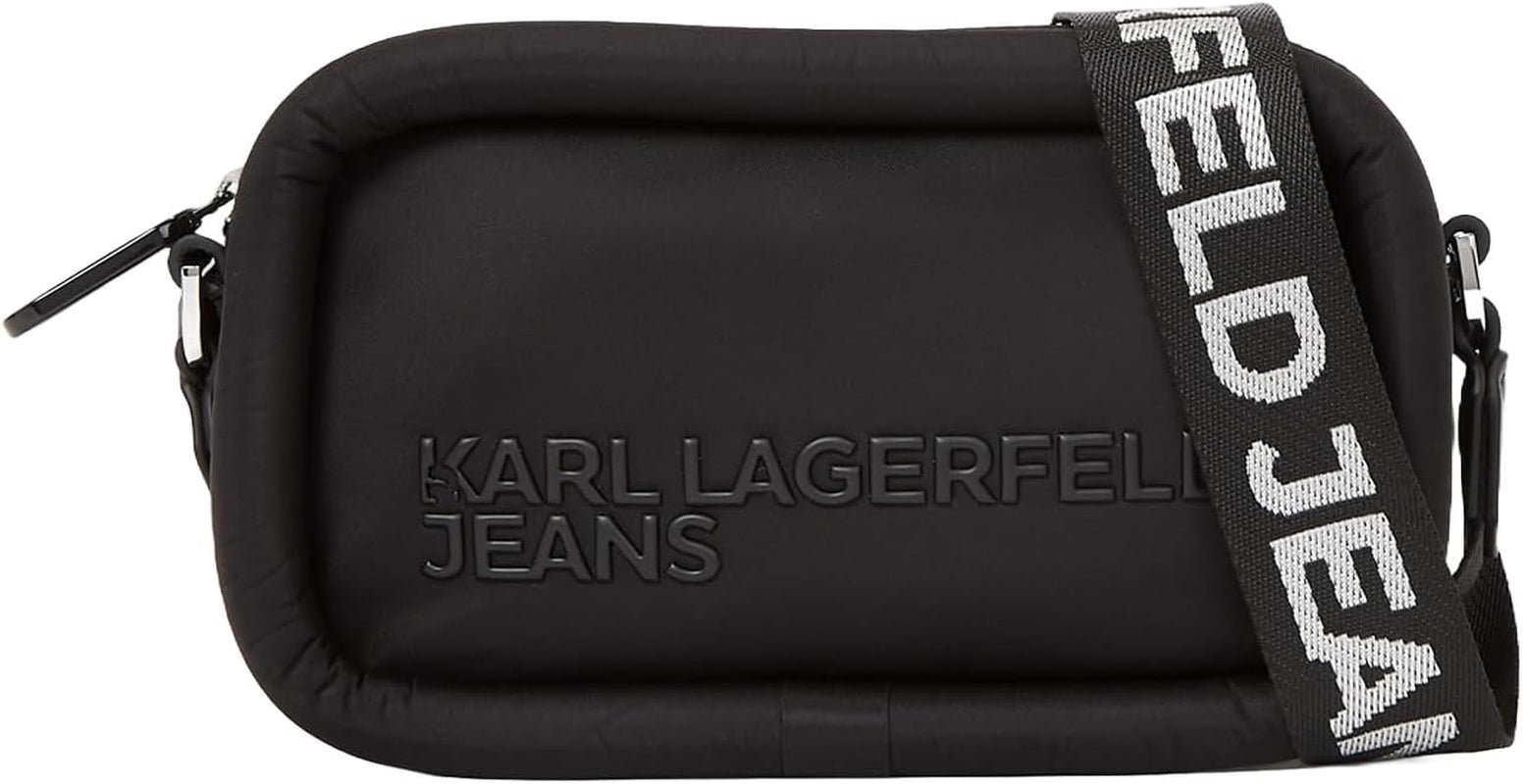 KARL LAGERFELD JEANS Puffy Camera Bag Borse a tracolla Donna Naty Shop Nero