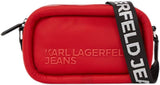 KARL LAGERFELD JEANS Puffy Camera Bag Borse a tracolla Donna Naty Shop Rosso pompeiano