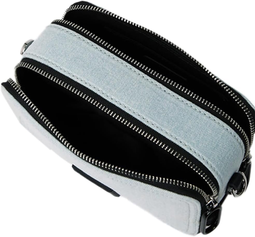 Karl Lagerfeld Jeans Borsa da donna Box Logo Camera Bag a tracolla, Borse da donna azzurre Naty Shop