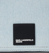 Karl Lagerfeld Jeans Borsa da donna Box Logo Camera Bag a tracolla, Borse da donna azzurre Naty Shop
