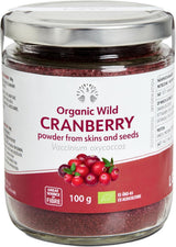 Polvere di mirtilli biologici LOOV ottenuta dal 100% di mirtilli selvatici liofilizzati raccolti nelle foreste del Nord Europa 113 g senza zuccheri aggiunti Prodotti disidratati Naty Shop 100 g di polvere di crusca di mirtilli rossi