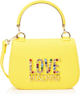 Borsa da donna Love Moschino, Borsa a mano gialla, Borse da donna gialle Naty Shop Titolo predefinito