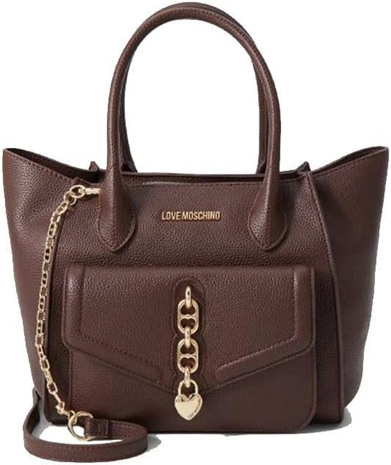 Borsa a tracolla Love Moschino Marrone scuro Taglia unica Borse Donna Naty Titolo predefinito del negozio