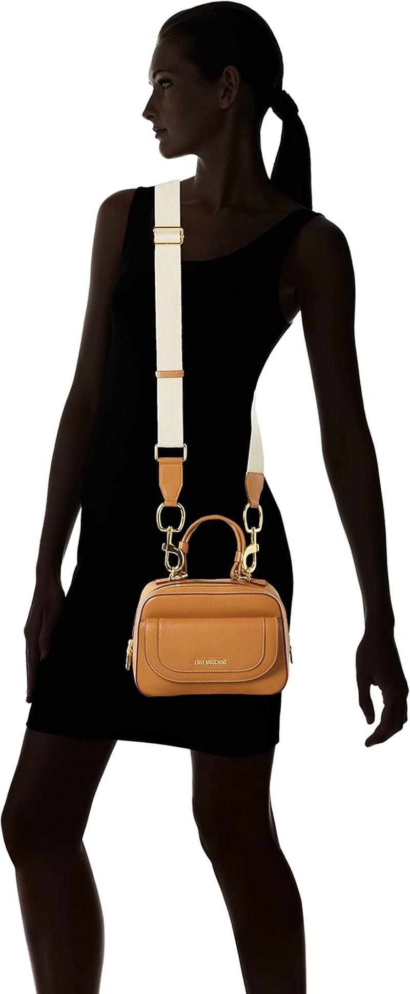 Love Moschino Jc4116pp1glr0201 Borsa a mano, Camel Borse Donna Naty Shop