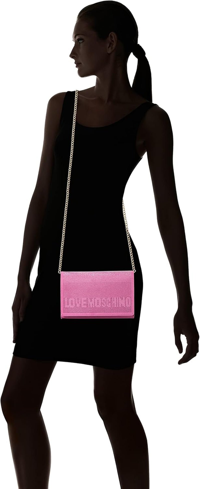 Borsa a spalla Love Moschino Jc4139pp1gly163a, rosa Borse Donna Naty Shop
