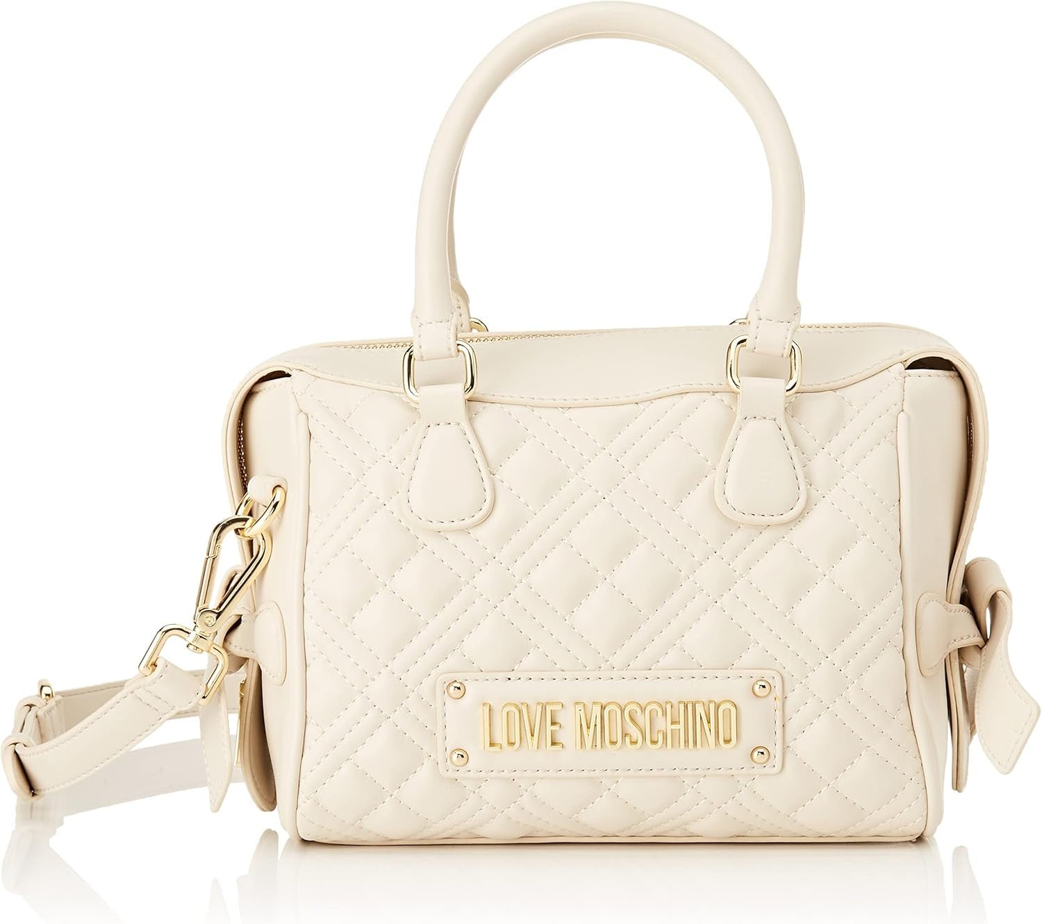 Borsa Love Moschino Jc4246pp0gla0 Donna Borse Naty Shop Ecru