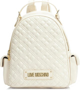 Love Moschino, zaino da donna Borse Naty Shop Bianco