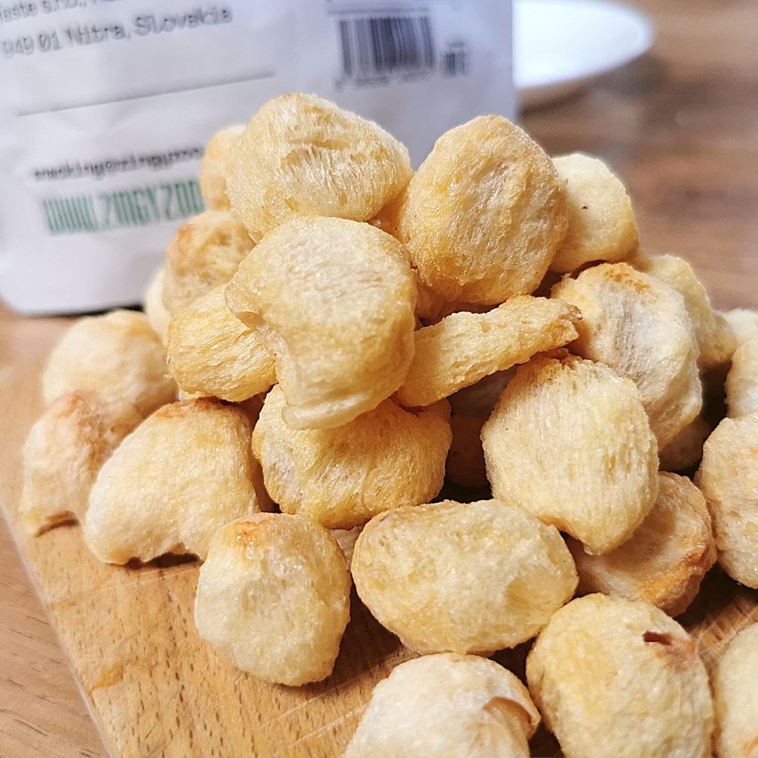 Litchi liofilizzati | 100% Litchi essiccati frutta liofilizzata | essiccato naturalmente Vegano senza glutine | Non succo di litchi Sciroppo di litchi | Litchi tropicali di frutta liofilizzata | ZingyZoo Prodotti disidratati Naty Shop