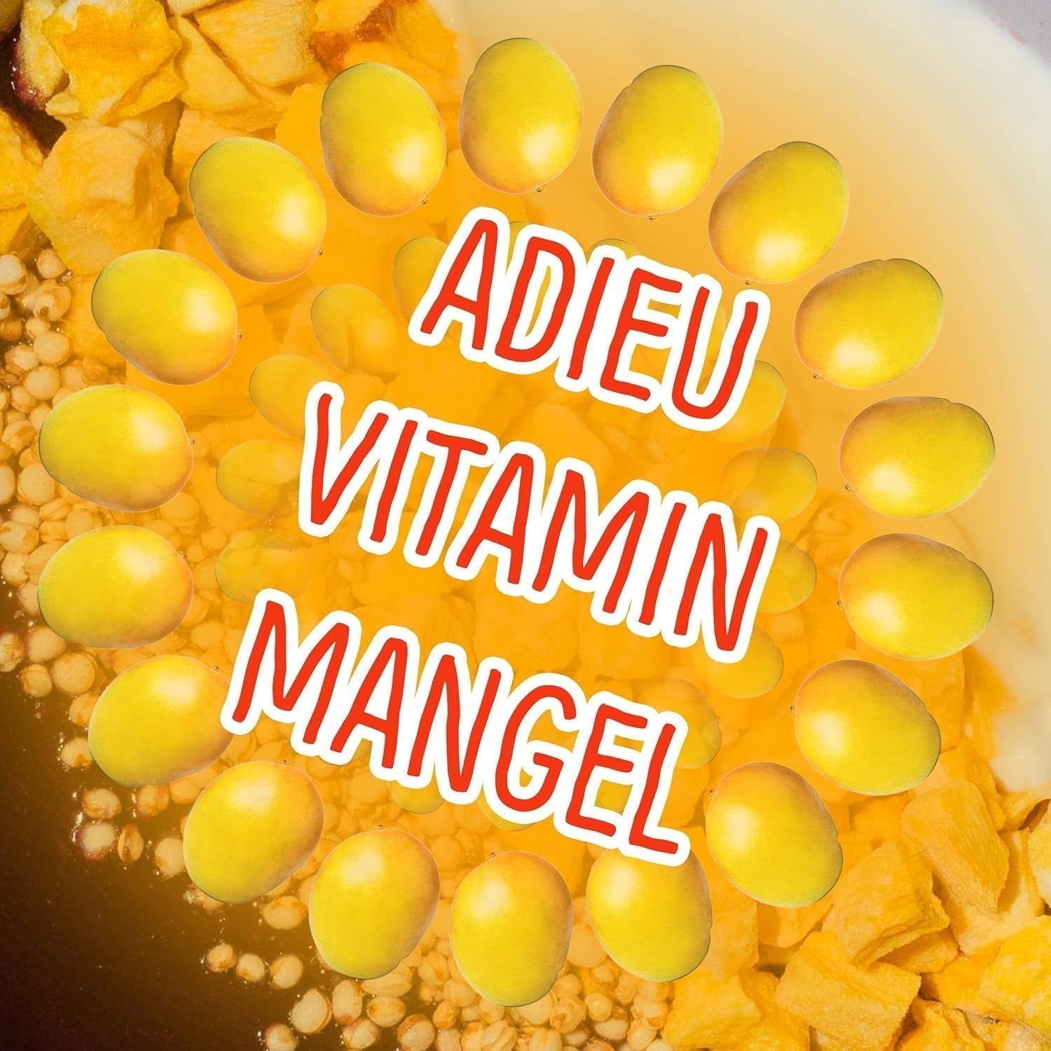 Mango liofilizzato: 100g di frutta liofilizzata da teneri pezzi di mango senza zuccheri aggiunti - mango essiccato - mango essiccato - frutta secca - frutta secca di NutriPur Prodotti disidratati Naty Shop