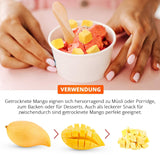 Mango liofilizzato, 250g frutta liofilizzata, senza additivi, fruttato, made in Germany Prodotti disidratati Naty Shop