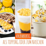 Mango liofilizzato, 250g frutta liofilizzata, senza additivi, fruttato, made in Germany Prodotti disidratati Naty Shop