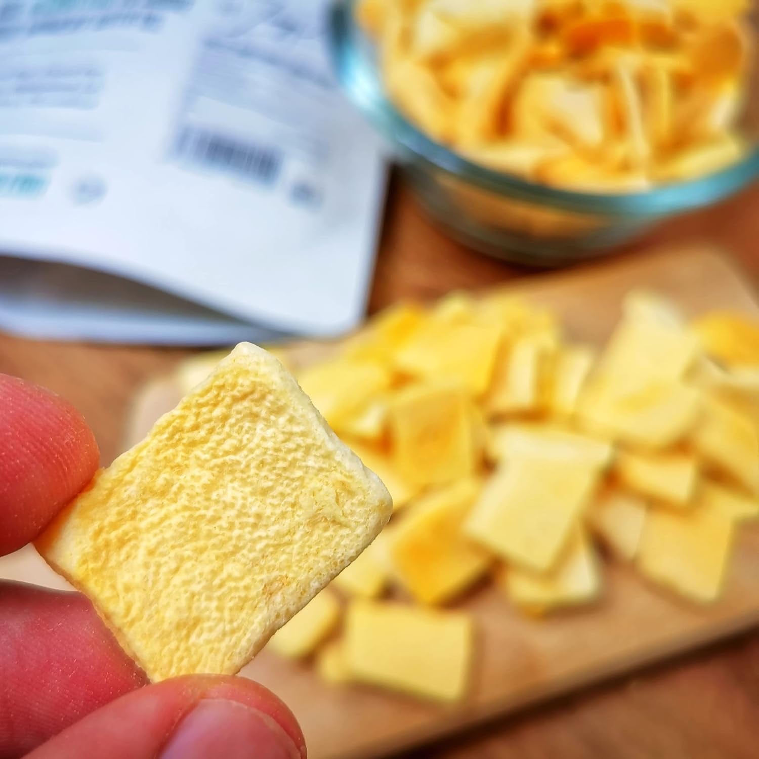 Mango liofilizzato | Senza zuccheri aggiunti Mango liofilizzato | Mango liofilizzato Frutta di mango Mango secco | Mango secco Frutta secca senza additivi | Mango essiccato ZingyZoo (100g) Prodotti disidratati Naty Shop