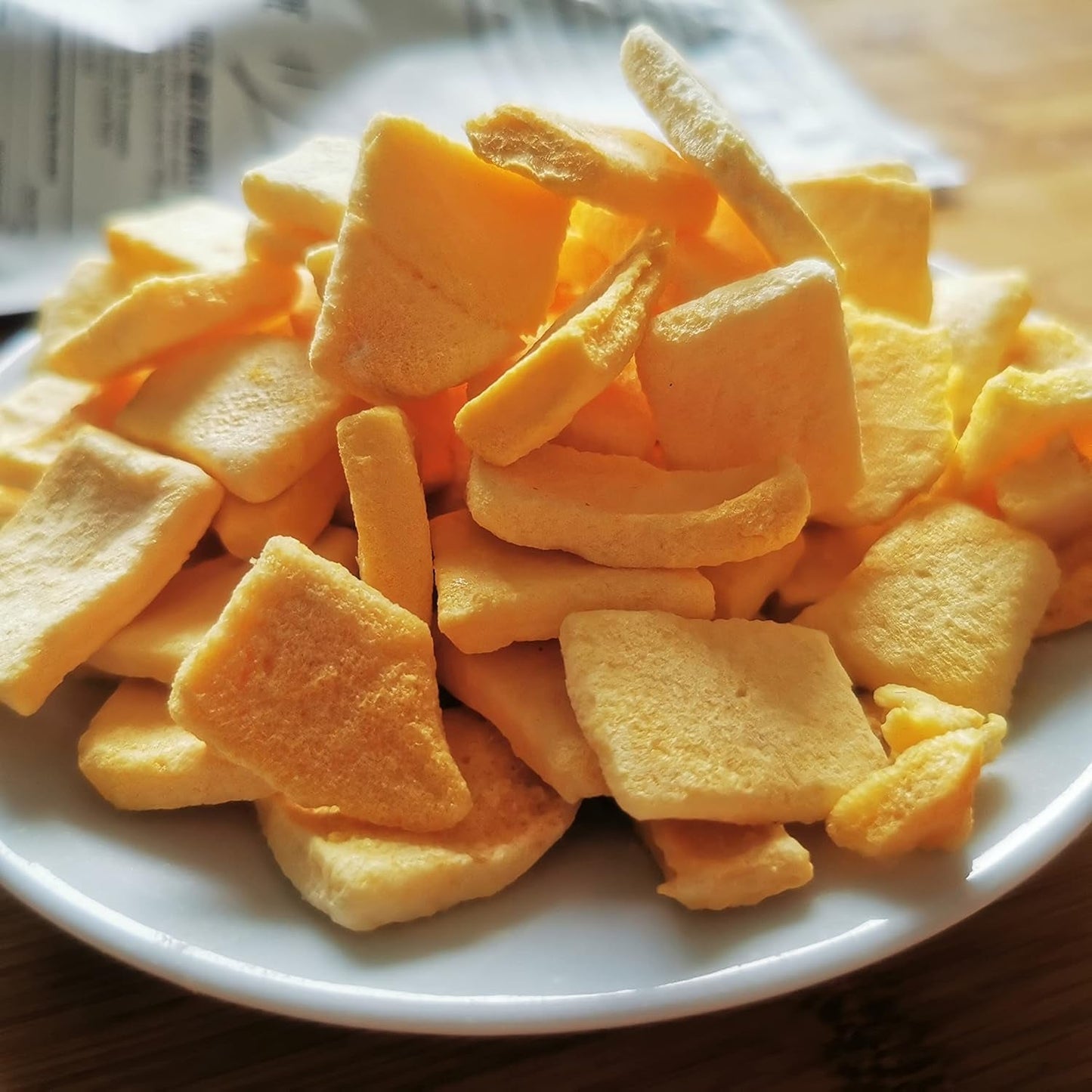Mango liofilizzato | Senza zuccheri aggiunti Mango liofilizzato | Mango liofilizzato Frutta di mango Mango secco | Mango secco Frutta secca senza additivi | Mango essiccato ZingyZoo (100g) Prodotti disidratati Naty Shop