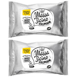 Massa Ticino Fondant White 2x 1kg - Pasta di zucchero premium per torte decorative, fondente arrotolato - perfetta per torte, modellazione e decorazioni - fondente bianco per pasticceri professionisti e dilettanti Pasta di zucchero Naty Shop Default Title