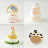 Massa Ticino Fondant White 2x 1kg - Pasta di zucchero premium per torte decorative, fondente arrotolato - perfetta per torte, modellazione e decorazioni - fondente bianco per pasticceri professionisti e dilettanti Pasta di zucchero Naty Shop
