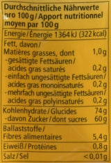 Mirtilli rossi biologici, 100g di prodotti disidratati Naty Shop
