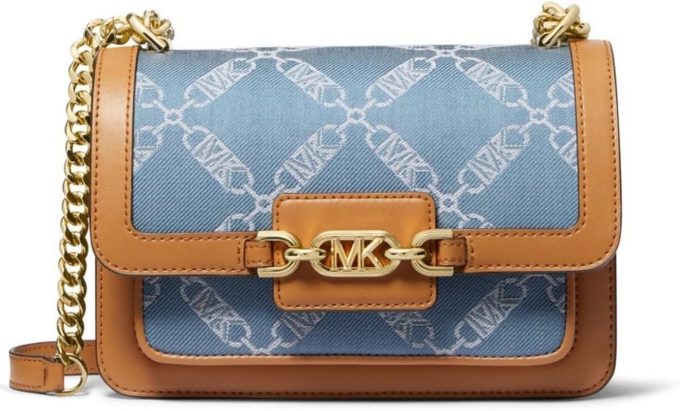 Michael Kors Naty Shop Borsa a tracolla in denim Borse da donna