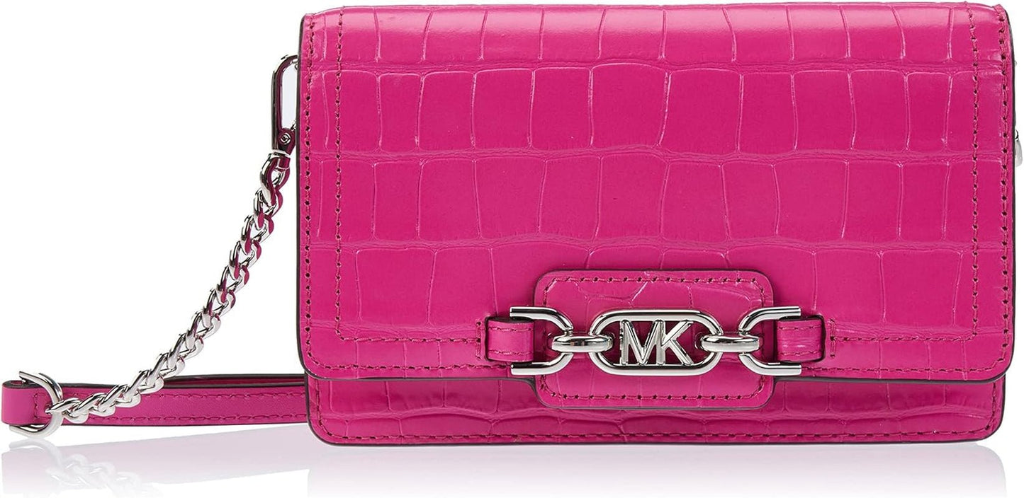 MICHAEL KORS Borsa Heather Phn CHN Xbody da donna Borse Donna Naty Shop Cerise