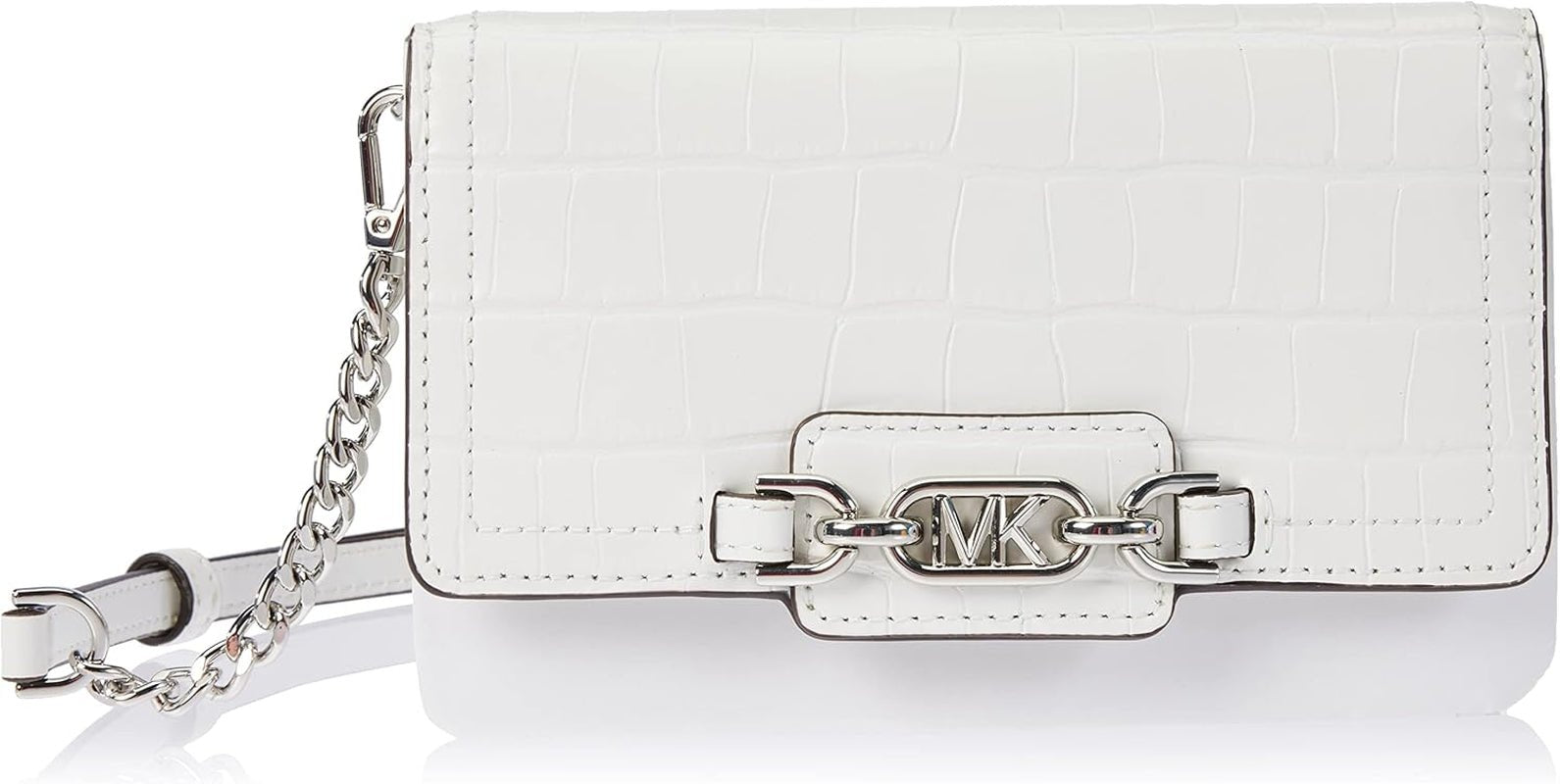 MICHAEL KORS Borsa Heather Phn CHN Xbody da donna Naty Shop Borse Bianco ottico