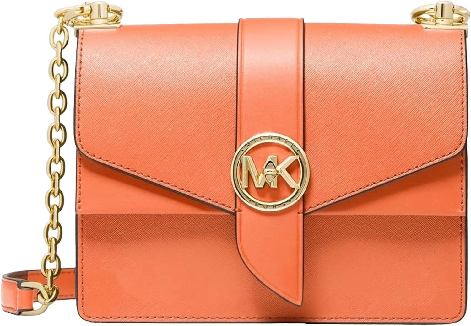 Michael Kors Borsa Greenwich Sm Conv Xbody Donna Borse Naty Shop Albicocca