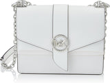 Michael Kors Borsa Greenwich Sm Conv Xbody Donna Borse Naty Shop Bianco ottico