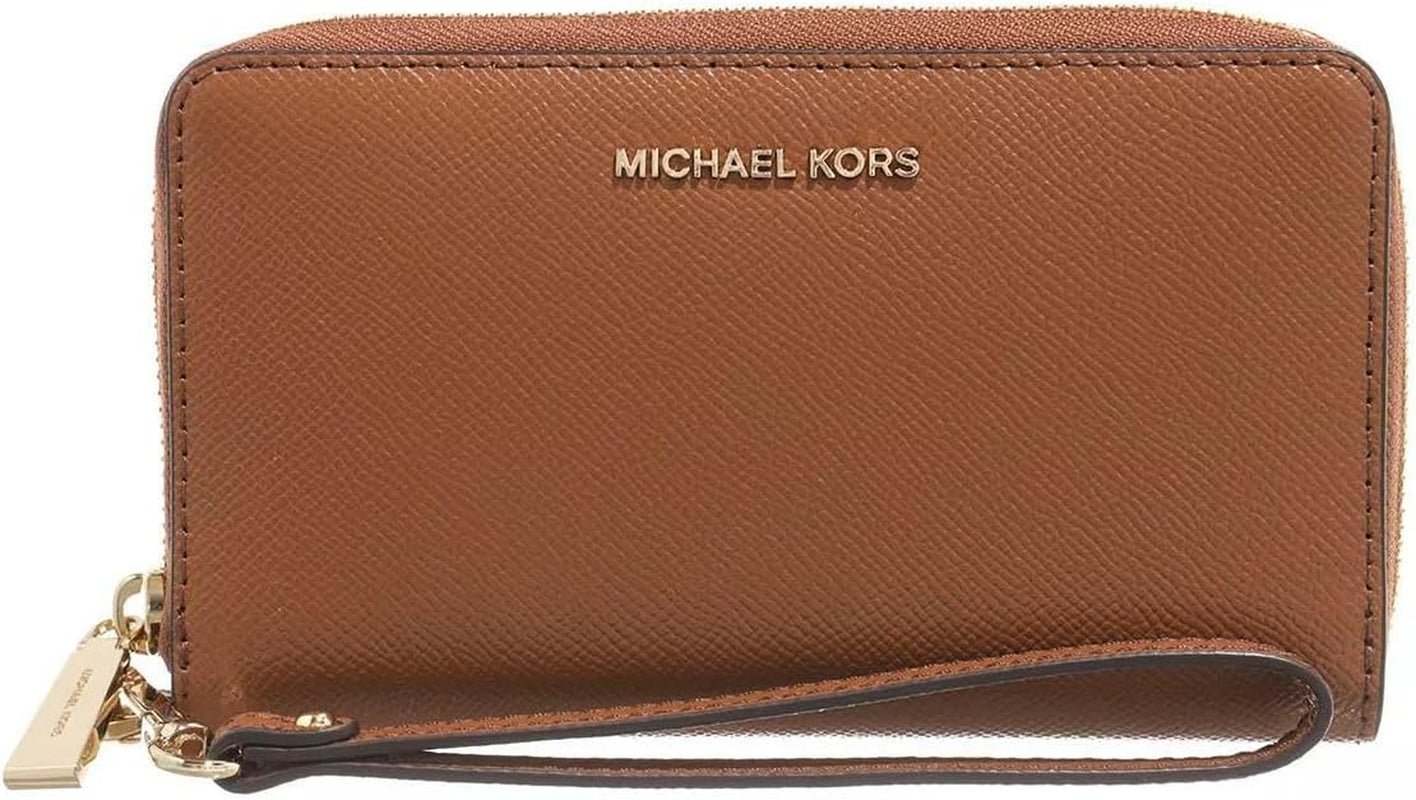 Michael Kors - Custodia per cellulare Cognac - Portafoglio da donna Donna Naty Shop Titolo predefinito