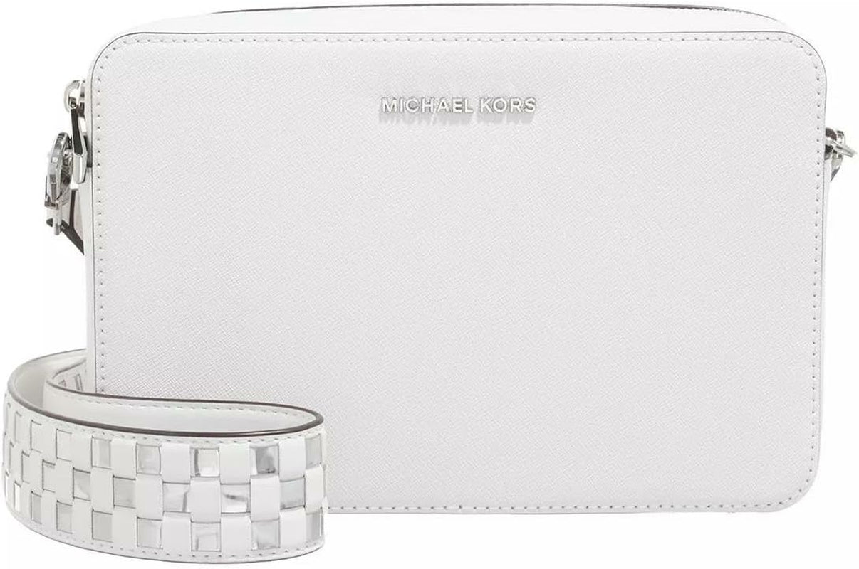 Michael Kors Borsa a tracolla Jet Set Lg Ew Borse da donna Naty Shop Opt/silver