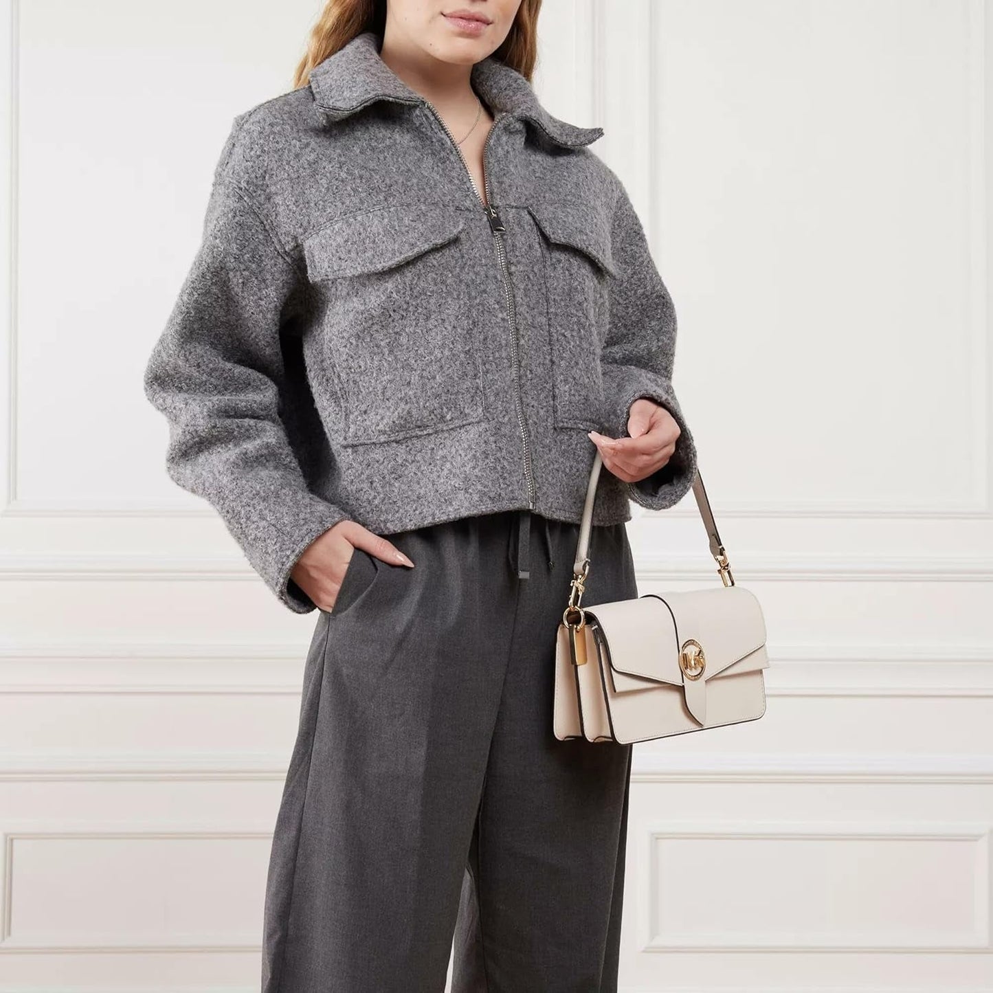 Michael Kors Borsa a tracolla da donna Borse da donna Naty Shop