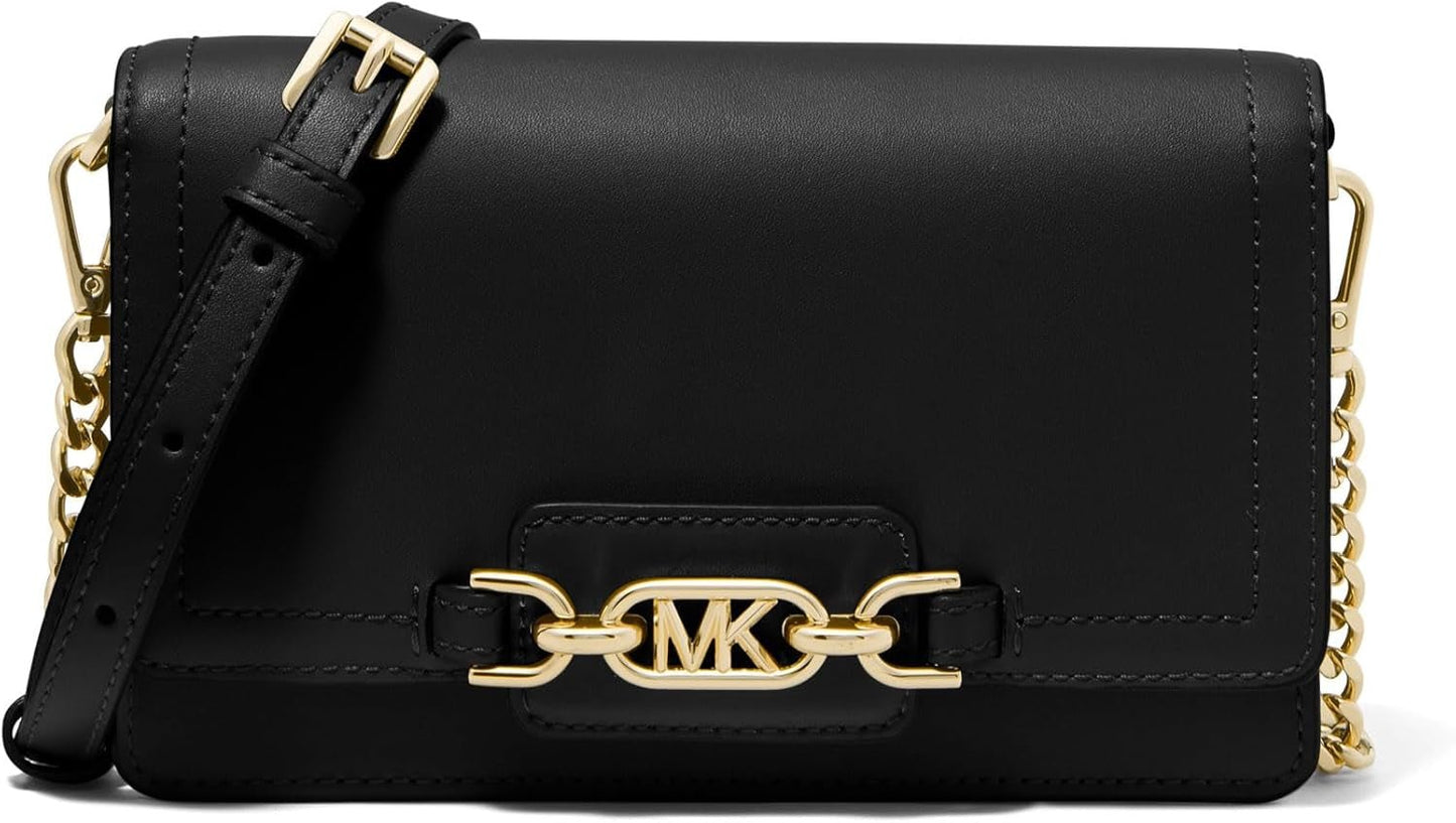 Michael Kors Borsa da donna Heather Phn CHN Xbody Borse da donna Naty Shop Zwart