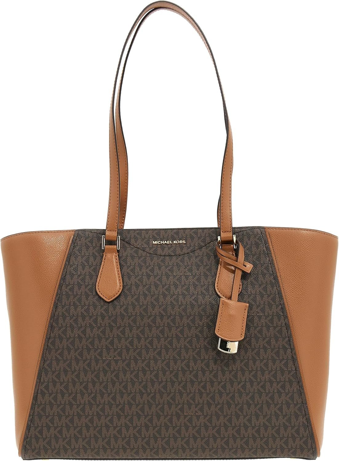 Michael Kors Lg Mf Tz Tote Borsa a mano Donna Borse Naty Shop Marrone