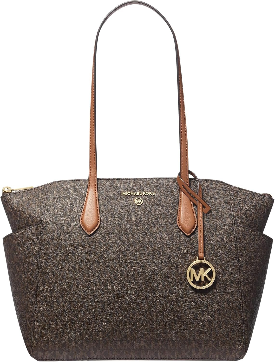 Michael Kors Marilyn Md Tz Tote Bag Borse da donna Naty Shop Brn/Acorn