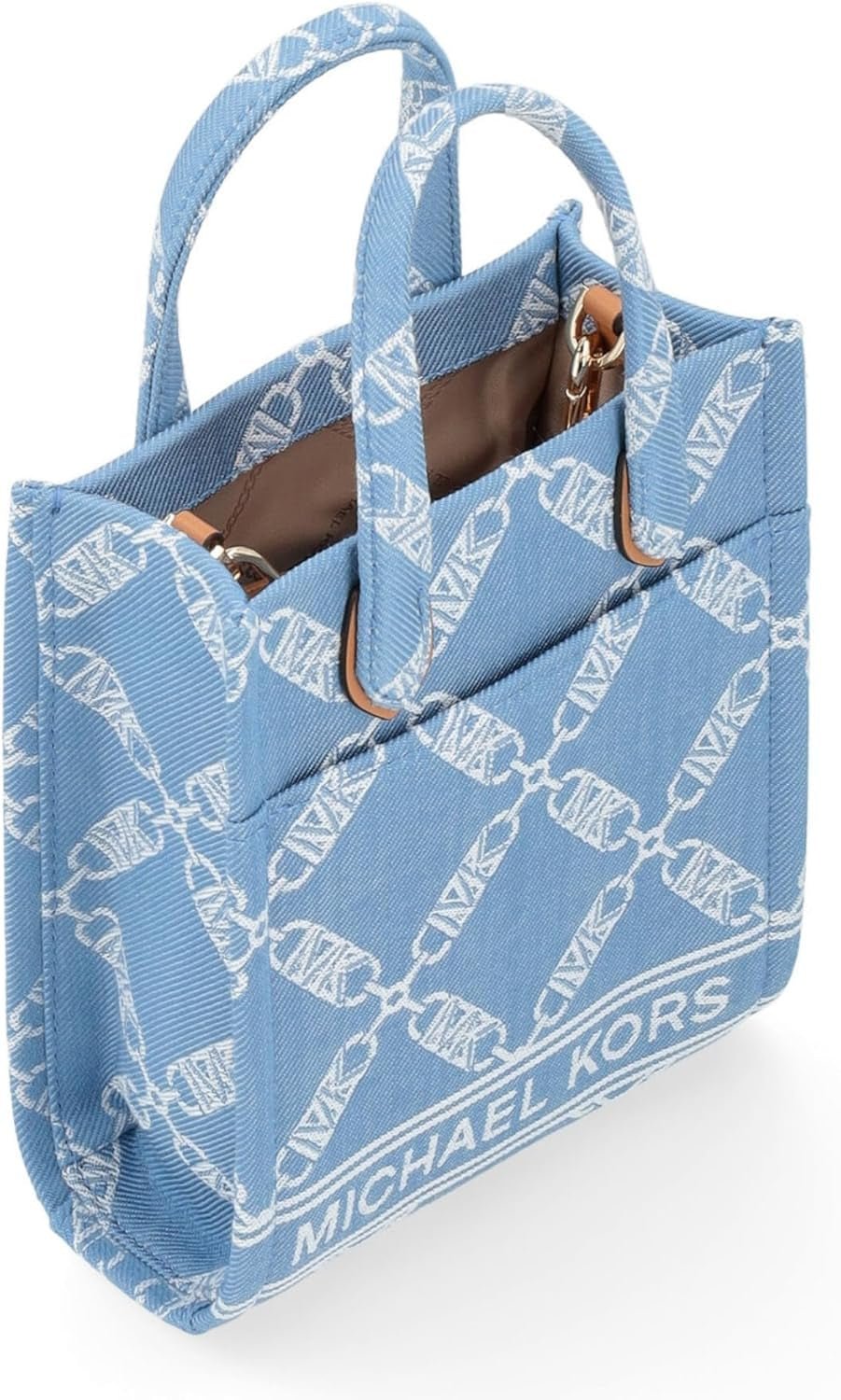 Borsa a mano Gigi Extra-Small da donna Michael Kors, Borse da donna blu Naty Shop