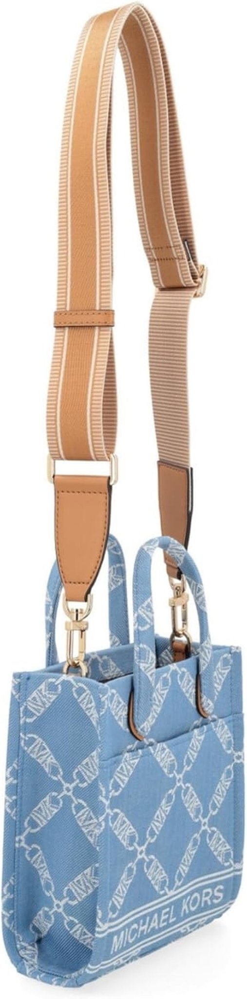 Borsa a mano Gigi Extra-Small da donna Michael Kors, Borse da donna blu Naty Shop