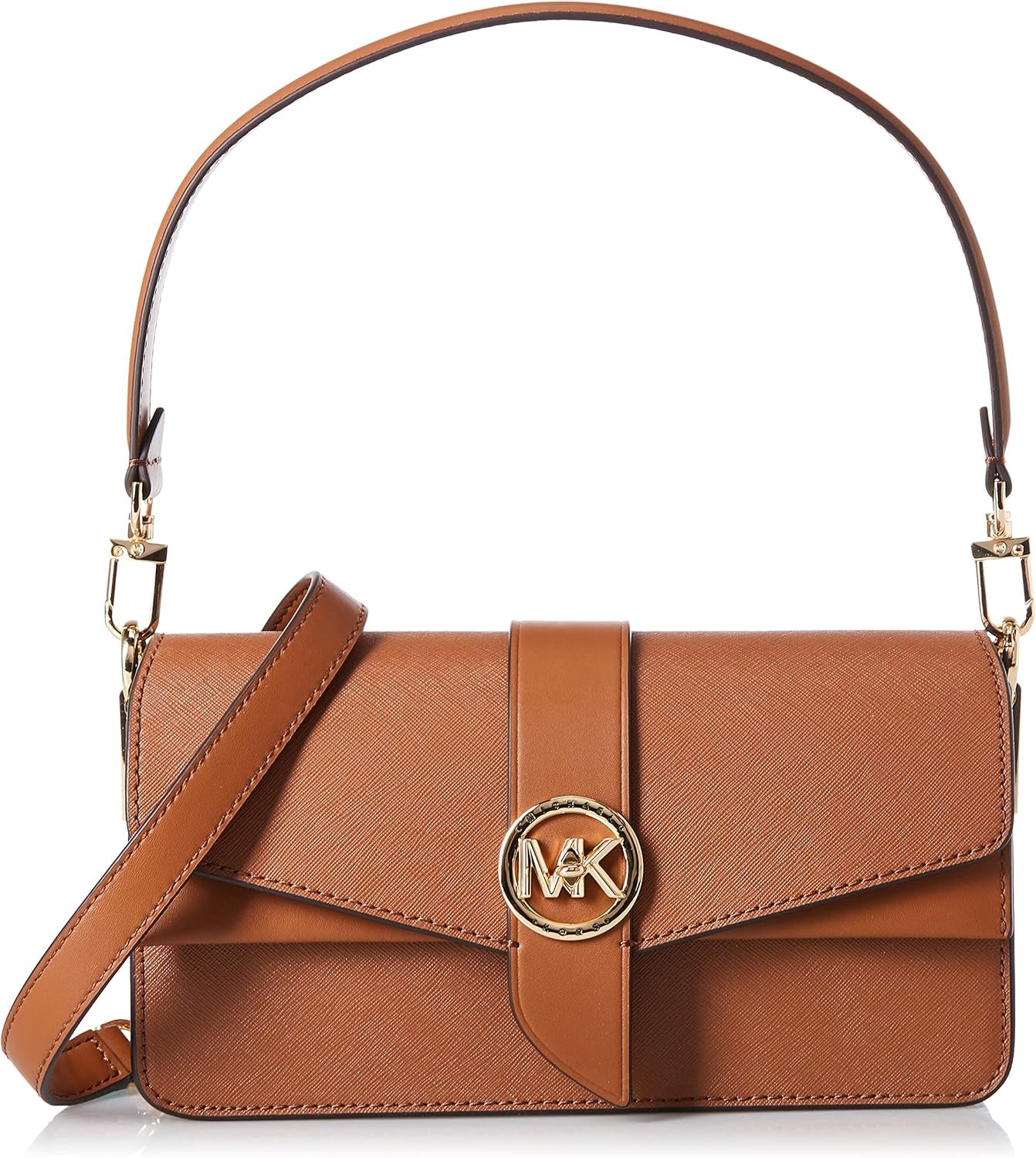 Michael Kors Borsa da donna Greenwich media in pelle Saffiano, Borse da viaggio da donna Naty Shop Titolo predefinito