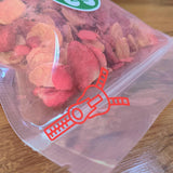 Mix di frutta liofilizzata ErdBana XL 300g | Banane liofilizzate + fragole liofilizzate Set degustazione frutta liofilizzata | Mix di frutta liofilizzata fragole e banane | ZingyZoo Prodotti disidratati Naty Shop