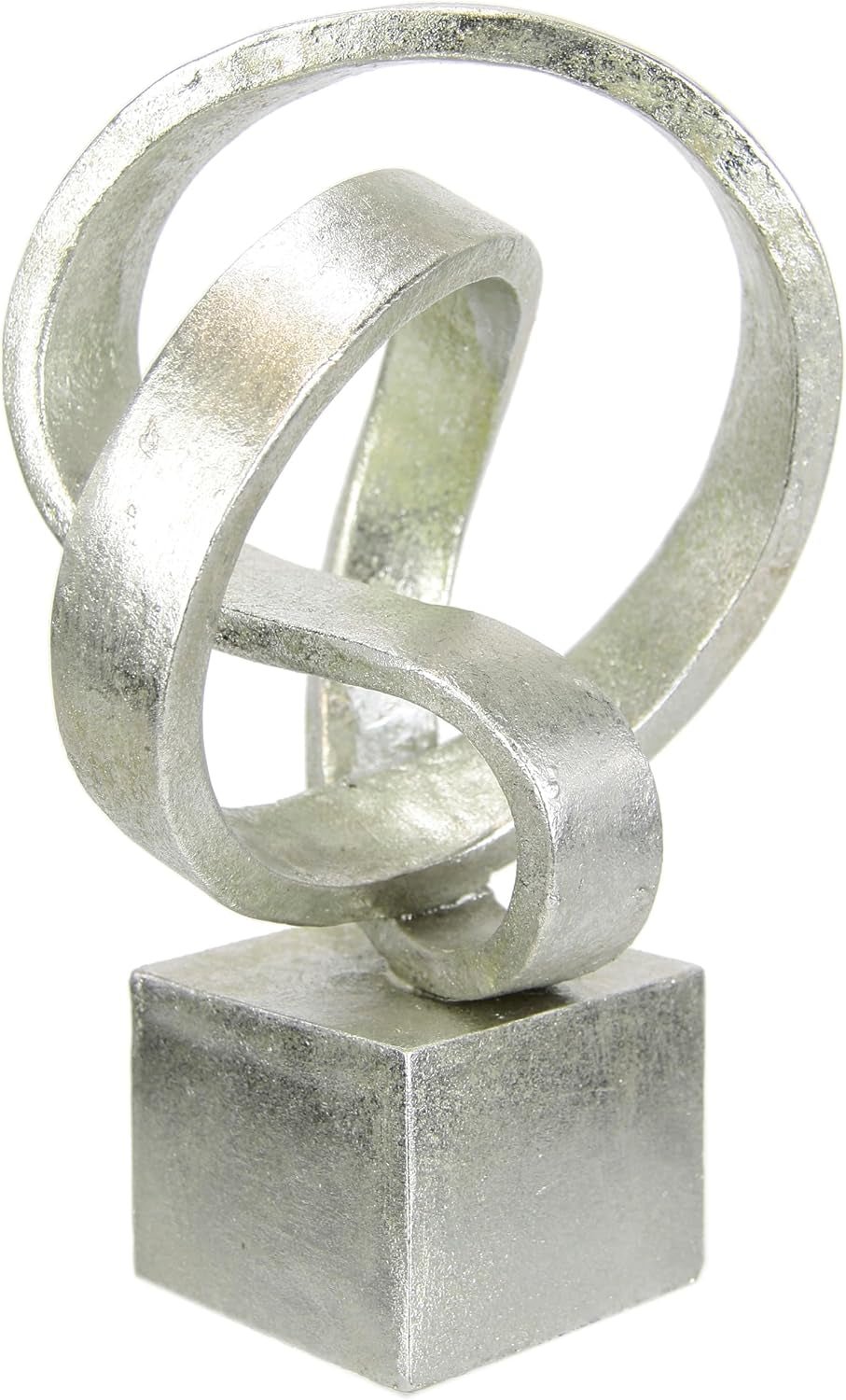 Scultura moderna Deco Ornamenti d'arte Immagine 3D Statua Decorazione moderna Figure Arte astratta Idea regalo, Statuette e sculture in argento Naty Shop argento