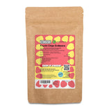 Patatine mono liofilizzate - patatine fragola 300g di fragole 100% naturali - frutta tropicale essiccata - frutta fragola essiccata - snack per muesli e dessert - patatine fragola Prodotti disidratati Naty Shop