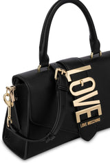 Borsa a mano Moschino Love, nera Borse da donna Naty Shop