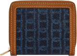 Portafoglio da donna multifunzionale Fossil Logan Donna Naty Shop Blu 11,1 cm L X 2,5 cm L X 8,9 cm A