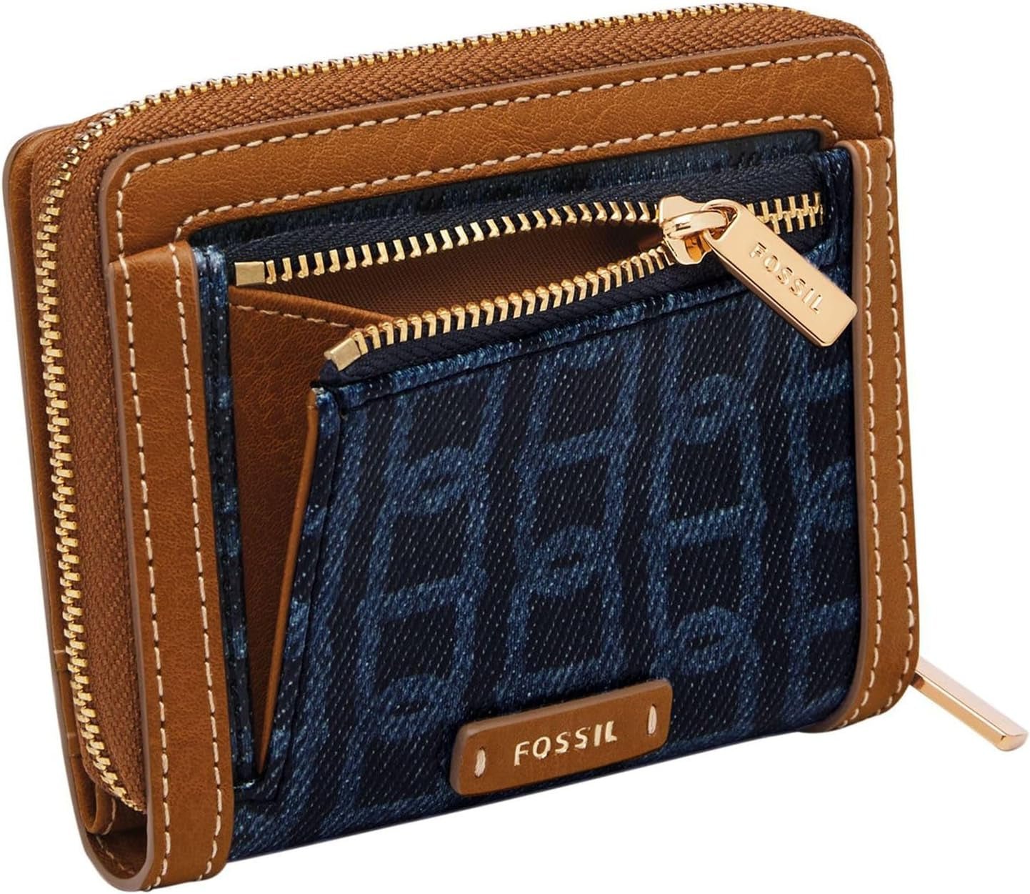 Portafoglio da donna multifunzionale Fossil Logan Naty Shop da donna