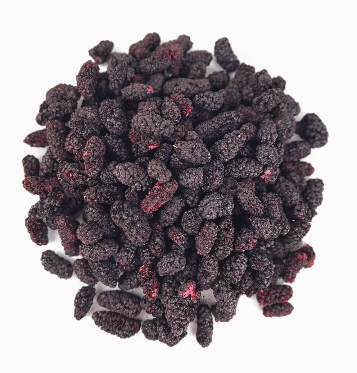 Mora BRIX | More secche al naturale 95 g | Premio Gran Gusto per la Frutta Secca | Prodotti disidratati Naty Shop, senza OGM, senza glutine, vegani e con vitamine conservate