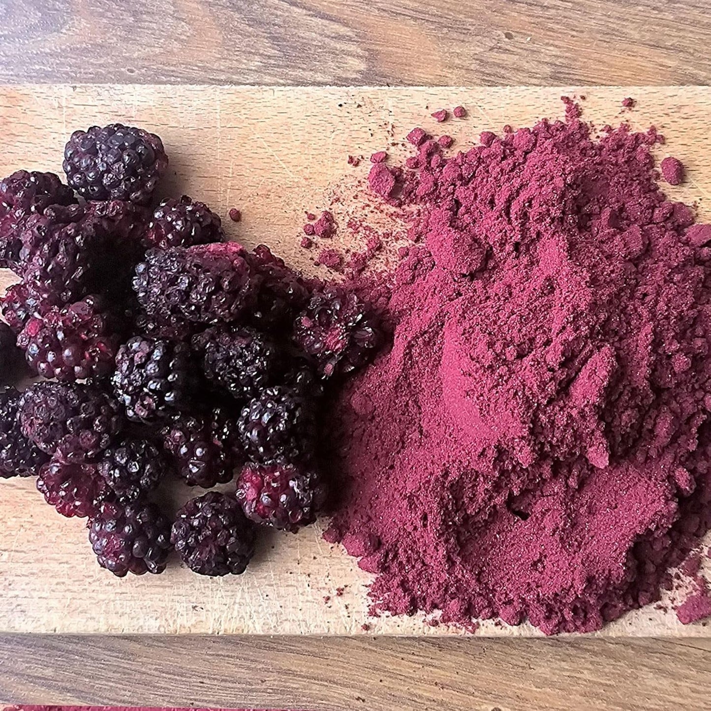 More liofilizzate in polvere | 100% frutta liofilizzata in polvere Frutta secca naturale senza additivi | frutta in polvere Frutta liofilizzata more in polvere Prodotti disidratati Naty Shop