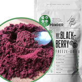 More liofilizzate in polvere | 100% frutta liofilizzata in polvere Frutta secca naturale senza additivi | frutta in polvere Frutta liofilizzata more in polvere Prodotti disidratati Naty Shop 100G