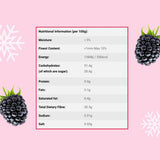 More intere liofilizzate 100g - Frutta liofilizzata - Frutta secca liofilizzata - More intere liofilizzate per cuocere al forno, decorare torte, snack, muesli, dessert Prodotti disidratati Naty Shop