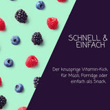 myfruits ribes nero, frutta liofilizzata, 100g, senza additivi, 100% ribes nero, frutta liofilizzata ed essiccata per muesli o porridge... Prodotti disidratati Naty Shop