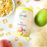 myfruits mango biologico, frutta liofilizzata, 300g, frutta in scaglie, senza additivi, 100% mango, frutta liofilizzata ed essiccata per muesli o snack... Prodotti disidratati Naty Shop