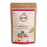 myfruits mix frutti di bosco, 300g, mix di frutta e frutti di bosco liofilizzati, senza zuccheri aggiunti, fragole, lamponi, ribes rosso, mix di frutta secca Prodotti disidratati Naty Shop 300 G (1 confezione)