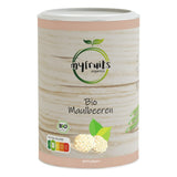 more essiccate biologiche myfruits, 750 g, essiccate al sole, senza additivi. Da agricoltura biologica certificata, more bianche essiccate Prodotti disidratati Naty Shop 300 G (1 confezione)